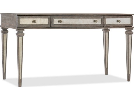 Hooker Furniture Rustic Glam Light Wood Gray Secretary Desk