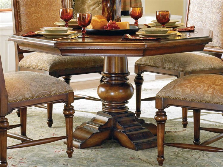 Hooker Furniture Waverly Place Distressed Antique Cherry Game Table ...