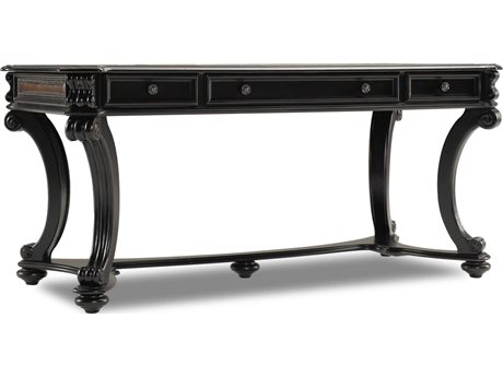 Hooker Furniture Telluride Black Hardwood Writing Desk