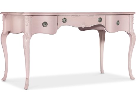 Hooker Furniture Susan G Komen Perseverance Light Pink Maple Wood Writing Desk
