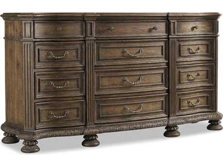 Hooker Furniture Rhapsody 12-Drawers Brown Hardwood Dresser