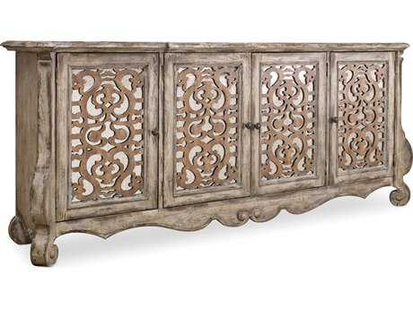 Hooker Furniture Chatelet 90" Poplar Wood Light Credenza Sideboard