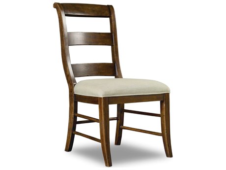 Hooker Furniture Archivist Brown Upholstered Side Dining Chair
