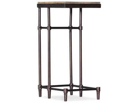 Hooker Furniture St Armand Rectangular Wood Light Natural Antique Bronze End Table