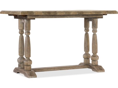 Hooker Furniture Boheme Extendable Rectangular Light Wood Dining Table