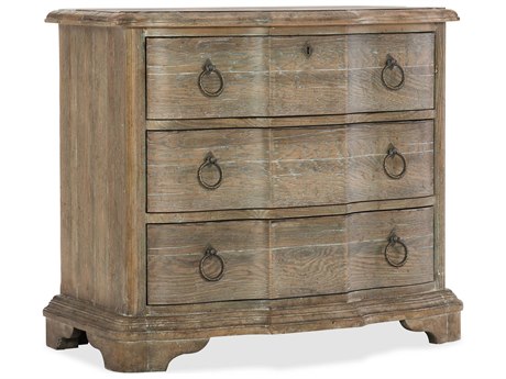 Hooker Furniture Boheme 3-Drawers Brown Cedar Wood Nightstand