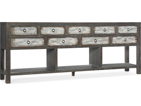 Hooker Furniture Beaumont Rectangular Dark Wood Console Table