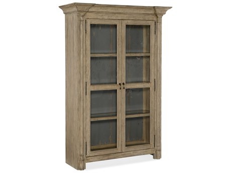 Hooker Furniture Ciao Bella Hardwood Light Wood Display Cabinet