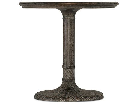 Hooker Furniture Traditions Round Dark Wood End Table