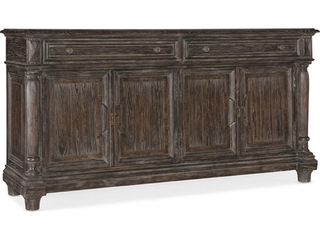 Hooker Furniture Traditions 76" Maple Wood Dark Sideboard