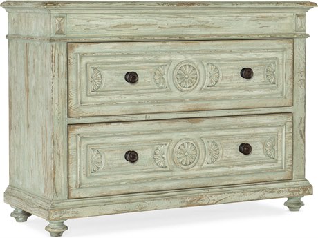 Hooker Furniture Traditions Pistachio Green Pine Wood Accent Chest