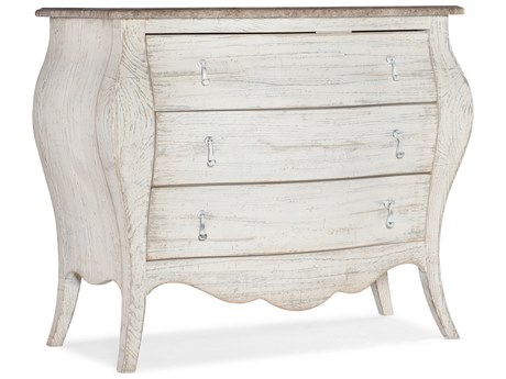 Luxecor Heritage 3-Drawers Pine Wood Chest Nightstand