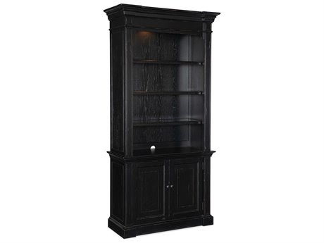 Hooker Furniture Work Your Way Black Bookcase