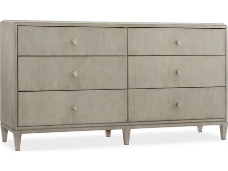 Hooker Furniture Elixir 6-Drawers Rubberwood Double Dresser