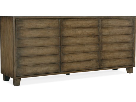 Hooker Furniture Sundance 76" Maple Wood Cliffside Sideboard