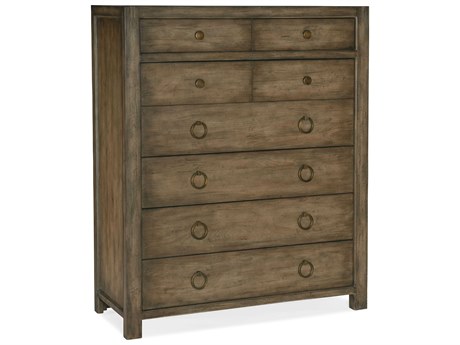 Hooker Furniture Sundance 6-Drawers Cliffside Brown Cedar Wood Accent Chest