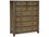 Hooker Furniture Surfrider 46" Wide 6-Drawers Driftwood Beige Cedar Wood Accent Chest  HOO60159001080