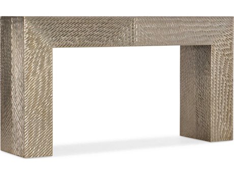 Hooker Furniture Tivoli Rectangular Metal Silver Console Table