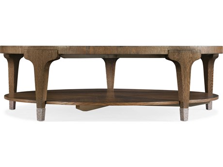 Hooker Furniture Chapman Round Wood Sorrel Cocktail Table
