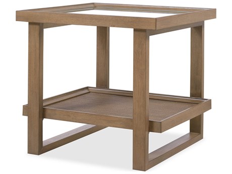 Hooker Furniture Sonnet Square Glass End Table