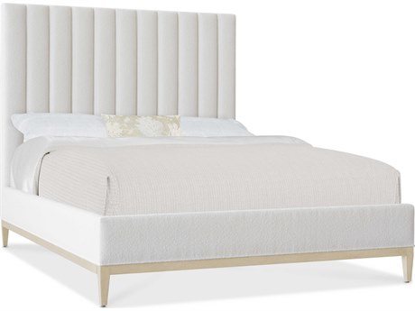 Hooker Furniture Cascade Terrain:soft White Upholstered Queen Platform Bed