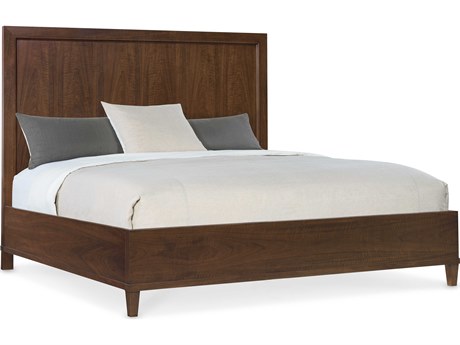 Hooker Furniture Archives Brown Walnut Wood California King Platform Bed