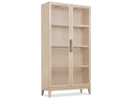 Hooker Furniture Westwood Oak Wood Display Cabinet