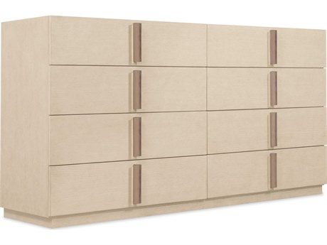 Hooker Furniture Westwood Beige Oak Wood Double Dresser