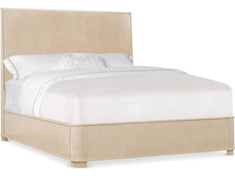 Hooker Furniture Westwood Beige Oak Wood Queen Platform Bed