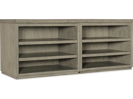 Hooker Furniture Linville Falls Credenza with Two Open Desk Cabinets
