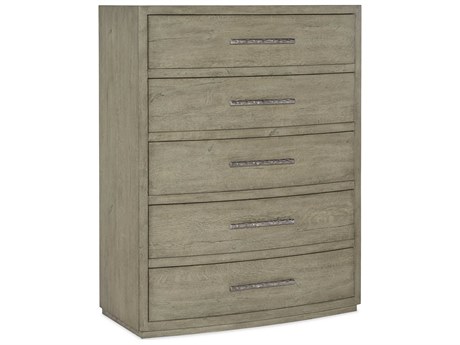 Hooker Furniture Linville Falls 5-Drawers Wood Brown Oak Accent Chest