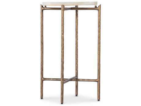 Hooker Furniture Melange Round Marble End Table