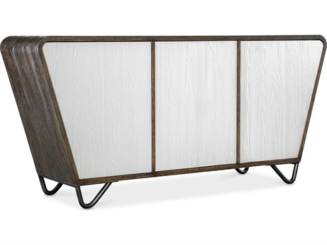 Hooker Furniture Melange Terra 72" Pine Wood Dark Brown Credenza Sideboard