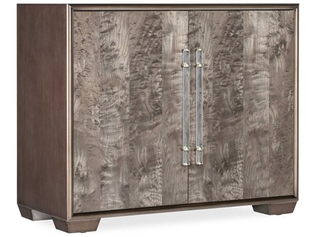Hooker Furniture Melange Dorian Brown Wood BurlBrown Wood Accent Chest