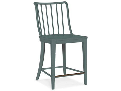 Hooker Furniture Serenity Bermuda Beech Wood Blue Counter Stool