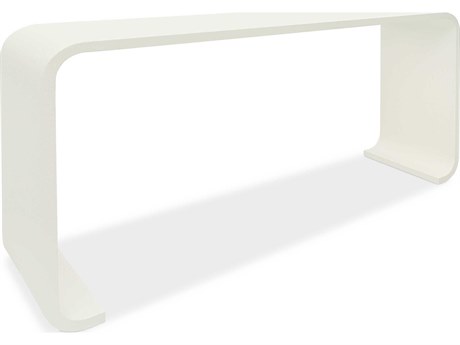 Hooker Furniture Serenity Kai Rectangular Wood White Console Table