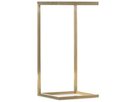 Hooker Furniture Melange Square Glass Gold End Table