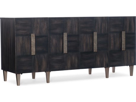 Luxecor Heritage Neville 68" Hardwood Dark Wood Media Console