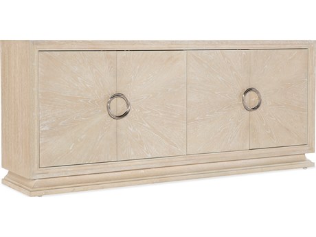 Hooker Furniture Nouveau Chic 80" Oak Wood Sandstone Media Console
