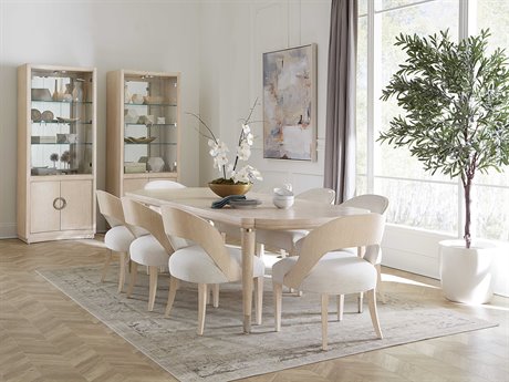 Hooker Furniture Nouveau Chic Oak Wood Dining Room Set