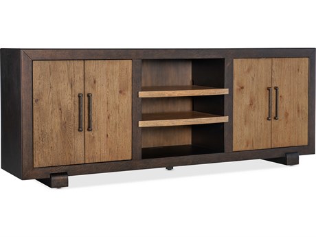Hooker Furniture Big Sky 84" Maple Wood Dusk Vintage Natural Media Console