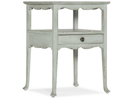 Hooker Furniture Charleston Square Wood Blue End Table