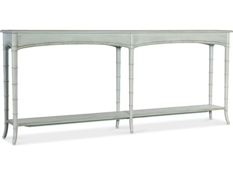 Hooker Furniture Charleston Rectangular Wood Haint Blue Console Table