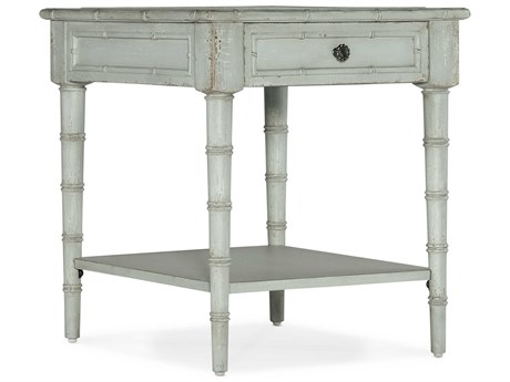 Hooker Furniture Charleston Rectangular Wood Blue End Table