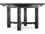 Hooker Furniture Retreat Pole Rattan 54-74" Extendable Round Wood Dune Dining Table  HOO69507520180