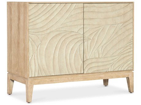 Hooker Furniture Retreat Carved Brown Solid Wood Nightstand