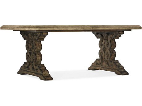 Hooker Furniture La Grange Le Vieux Extendable Rectangular Dark Wood Dining Table