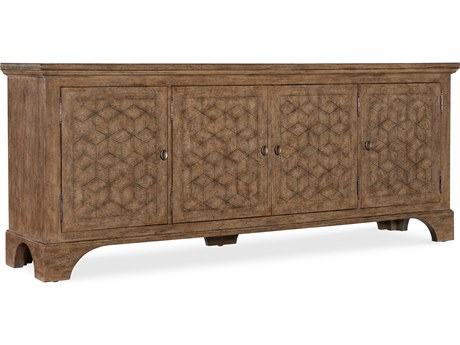 Hooker Furniture Americana 84" Brown Oak Wood Sideboard