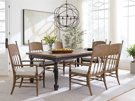 Hooker Furniture Americana Oak Wood Dining Room Set