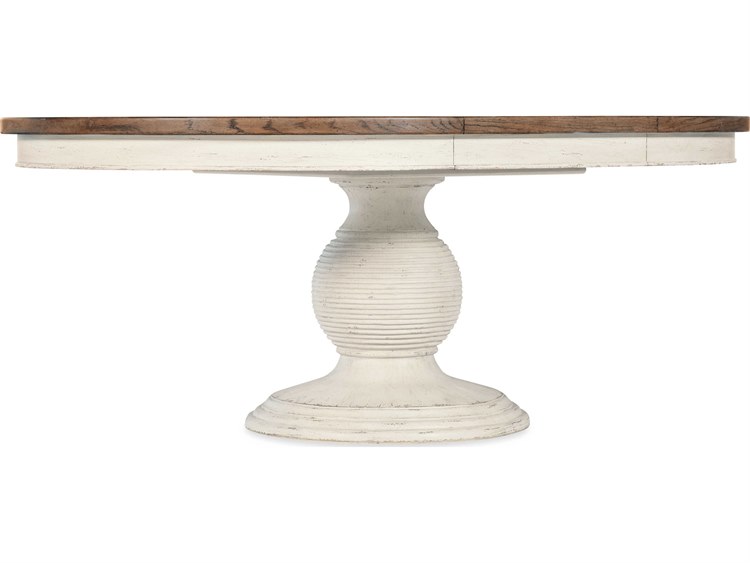 Hooker Furniture Americana Round White Wood Dining Table | HOO70507520302